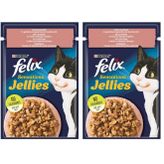 Felix Sensation Somon & Karidesli Kedi Yaş Mama (26 x 85 gr) (2 paketi)
