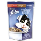 Felix Sığır Etli 6x100 gr Yaş Kedi Maması