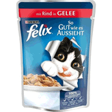 Felix Sığır Etli Jöle İçinde 100 gr Kedi Maması