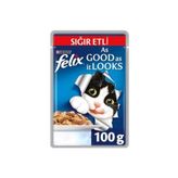 Felix Sığır Etli Tam Yaş Kedi Maması 6 Adet