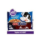 Felix Sığır Etli Ve Tavuklu Pouch Kedi Maması X40 Adet