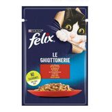 Felix Sığır Etli Yetişkin Kedi 10x85 gr Yaş Maması