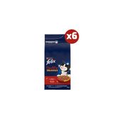 FELIX Sığır Etli Yetişkin Kedi Maması 2 Kg x 6 Paket