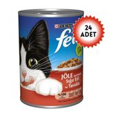 Felix Somonlu 24x100 gr Yetişkin Kedi Konservesi