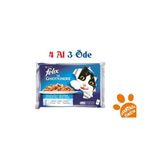 Felix Somonlu Ton Balıklı Konserve Yetişkin Kedi Maması X4 Adet