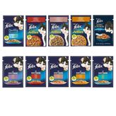 Felix Süper Karışık Paket 20 Adet Yetişkin Yaş Kedi Maması