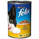 Felix Tavuklu 12x400 gr Kedi Konserve
