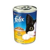 Felix Tavuklu Konserve Yetişkin 6x400 gr Kedi Maması