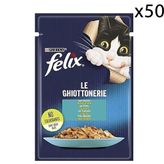 Felix Ton Balıklı 50 Adet Yaş Kedi Maması
