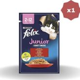 Felix Yavru Sığır Etli Kedi Yaş Mama 85 gr ( 1 Adet )