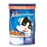 Felix Yetişkin Kediler İçin Somonlu 100 Gram 5'li Yaş Mama