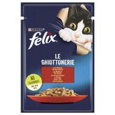 Felix/Purina Sığır Etli Yetişkin Pouch 26x85 gr Kedi Konservesi