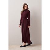 Felli Fellı Bordo Kaşkorse Elbise