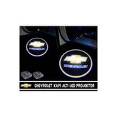 Femex Chevrolet Araçlar Için Pill Kapı Altı Led Logo