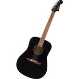 Fender California Debut Redondo Serisi Akustik Gitar, Başlangıç Gitarı, 2 Yıl Garanti, Siyah - Çok Renkli