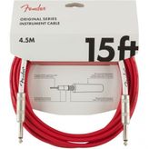 Fender Original Kırmızı 4,5 m Gitar Kablosu