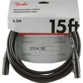 Fender Professional 4m Siyah Mikrofon Kablosu