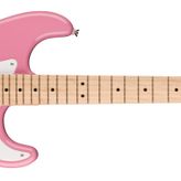 Fender Squier Sonic Stratocaster HT H, Maple Fingerboard, Beyaz Pickguard, Flaş Pembe