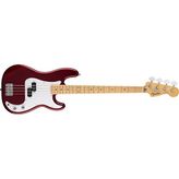 Fender Standard Precision Akçaağaç Klavye Candy Cola Bas Gitar - Bordo