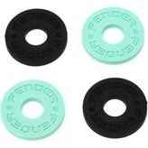 Fender Strap Locks - Gitar Askısı Kiliti Black and Surf Green