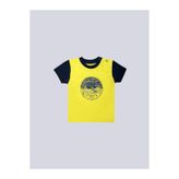Fenerbahçe Sarı Tek Renk Logolu Bebek Tshirt