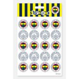 Fenerbahçe Sticker Seti Arma - Lisanslı Orijinal
