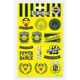 Fenerbahçe Sticker Seti Sarı Kanarya - Lisanslı Orijinal