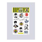 Fenerbahçe ve Atatürk Sticker Set