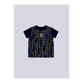 FENERIUM Fenerbahçe Lacivert Pattern Bebek Tshirt