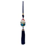Feng Shui Maneki Neko Şans Kedisi Mavi No.1