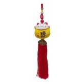 Feng Shui Maneki Neko Şans Kedisi Sarı No.2