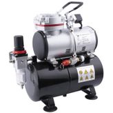 Fengda AS-189 Airbrush mini kompresör Lufttank/basınçlı/6 bar/Auto Stop