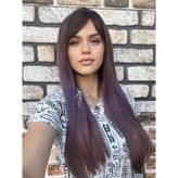 Fenomen Peruk Beautiful Siyah Mor Perçemli Peruk