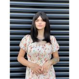Fenomen Peruk Siyah Perçemli Düz Kısa Peruk