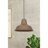 Fer Avize NO33 Modern Tasarım Kahve Renk Metal Tekli Avize - Kahverengi - 1