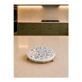 Feray Home Nihale - Seramik Nihale Ceramic Desen Gold