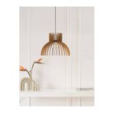 Ferisa Home Ahşap Rustik Minimal Avize Salon Avize Rustik Avize