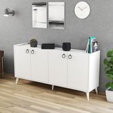 Ferniso Mobilya 165 cm Konsol Beyaz - 010 - Beyaz