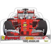 Ferrari Dev Boyama Kitabı Yarış Arabaları