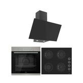 Ferre Eko Siyah Ankastre Set (XE61MDV-CS205-D077)