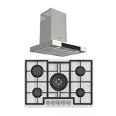 Ferre Mega Plus Serisi 2'li Cam Ankastre Set (D101-ED036)