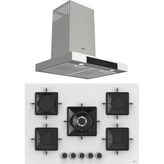 Ferre Mega Plus Serisi 2'li Cam Ankastre Set (D101-SS036)