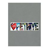 FETHİYE Temalı Ahşap Magnet 13cm x 4cm