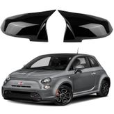 Fiat 500 2014- Araca Özel Batman Yarasa Ayna Kapağı Pianoblack