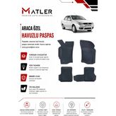 Fiat Albea 2007 Model 4d Ekstra Havuzlu Paspas - Siyah