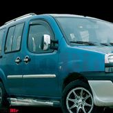 Fiat Doblo 2 2 Parça Abs Krom Ayna Kapağı