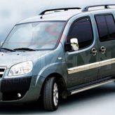Fiat Doblo Abs 2000-2006 2 Prç Krom Ayna Kapağı