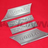 Fiat Doblo Krom İç Kapı Eşiği Takımı 2001-2006 Paslanmaz Çelik