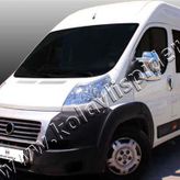 Fiat Ducato 2 Parça Abs Krom Ayna Kapağı