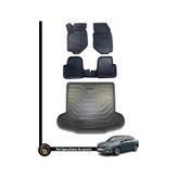 Fiat Egea 3d Havuzlu Paspas Sedan + Bagaj Havuzu Kauçuk Set Nova